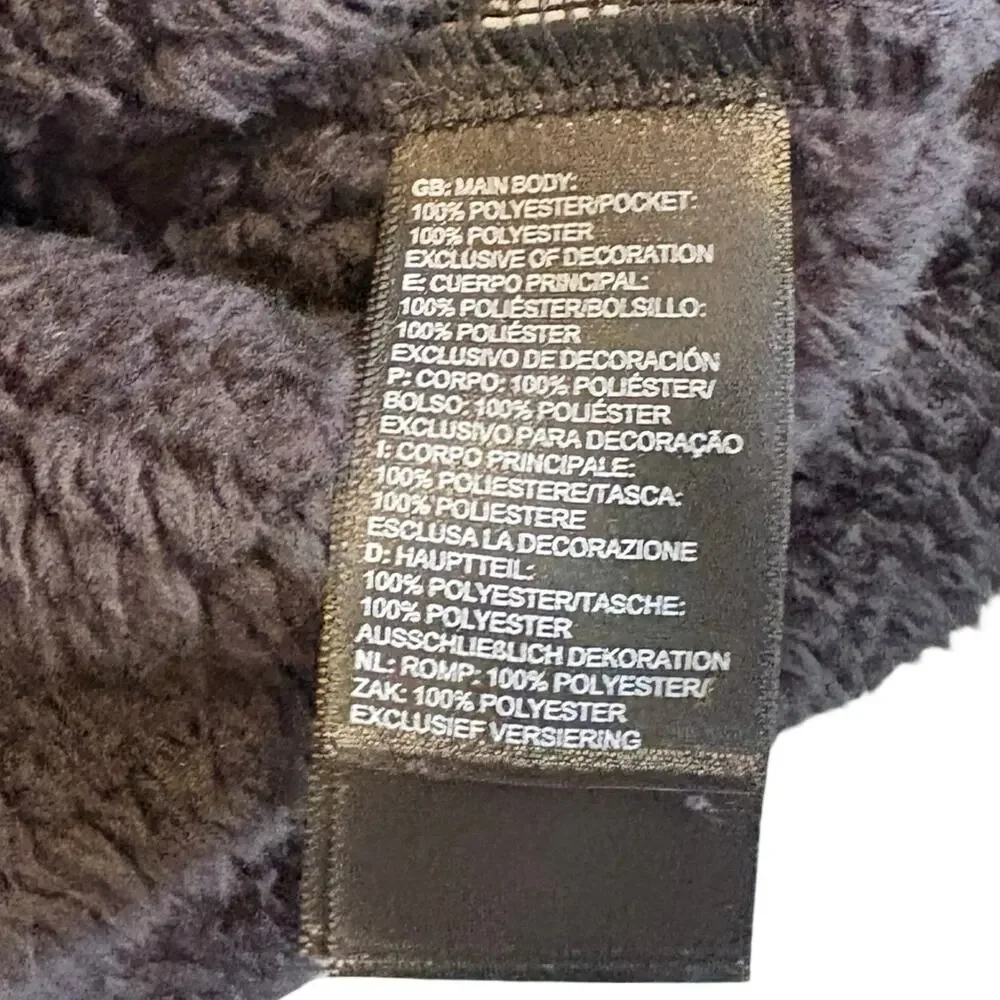 The North Face Campshire Sherpa Vest Men’s 2XL Black British Khaki New